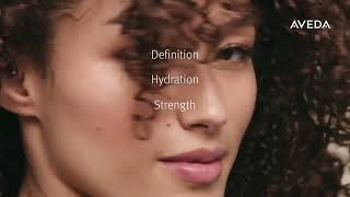 Say Hello to Defined Curls  Be Curly Advanced  Aveda [upl. by Anidam]