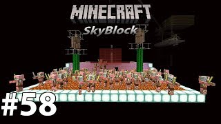 Minecraft Skyblock  58 Dự Án Farm Zombie Pigman  Timelapse [upl. by O'Brien]