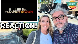 KILLERS OF THE FLOWER MOON Out of the Theater Reaction  Scorsese  DiCaprio  De Niro [upl. by Burck]