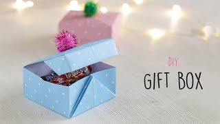 DIY Gift Box  Paper Boxes  DIY Activities [upl. by Guibert990]