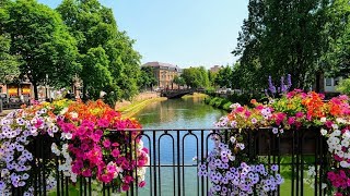 Straßburg Strasbourg Elsass in 4KUHD [upl. by Einnaffit]