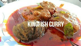 Kerala King Fish curry വറുത്തരച്ച നെയ്മീന്‍ കറി [upl. by Haidej164]