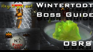 WINTERTODT BOSS  OSRS GUIDE Firemaking Boss [upl. by Ekrub450]