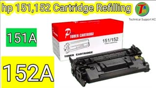 How To HP LaserJet 151152 Toner Cartridge Refilling [upl. by Walworth]