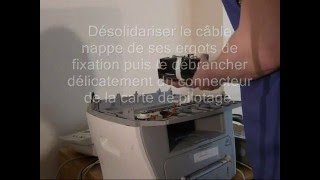 Entretien dune imprimante Laser SAMSUNG SCX4216 F [upl. by Arbuckle662]