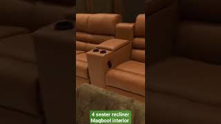 4 recliner sofa reclinerchair reclinersofa recliners foldingsofa reclinerchaircovers recliner [upl. by Aiveneg538]