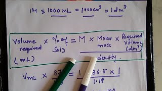 How to prepare 1M HCl solution  Preparation of 01M HCl solution [upl. by Loydie]