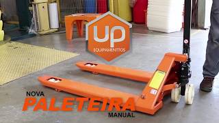 Paleteira Manual 2Ton UP Equipamentos [upl. by Hufnagel333]