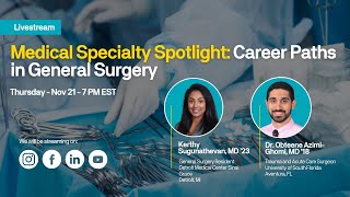 Medical Specialty Spotlight Career Paths in General Surgery [upl. by Ocana179]