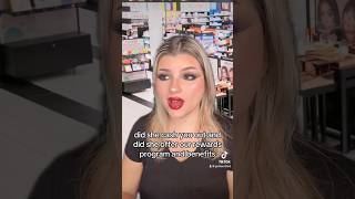 “My cashier had no personality” sephora retail customerservice karen pov skit fyp [upl. by Squier15]