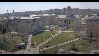 Iowa City celebrates Hawkeye womens historic season [upl. by Arissa]