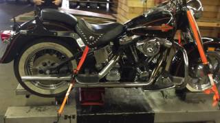 1992 Harley Davidson Softail Heritage Classic FLSTC Black  1759 Fallen Cycles [upl. by Koby]