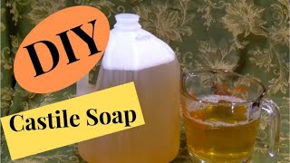 Castile Soap DIYComplete Howto [upl. by Acimahs]