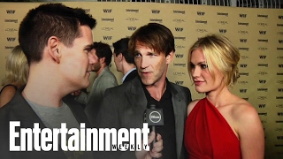 True Blood Anna Paquin amp Stephen Moyer EWs Emmy Party 2010 Interview  Entertainment Weekly [upl. by Eduard921]