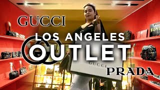 CABAZON ✅ Así es el MEJOR OUTLET de LOS ANGELES  GUCCI PRADA BALENCIAGA YVES SAINT LAURENT y MÁS [upl. by Kore816]