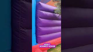 ADULT BOUNCY CASTLE FRONT amp BACK bouncy bouncehouse bouncingcastle inflatable fun [upl. by Pip]