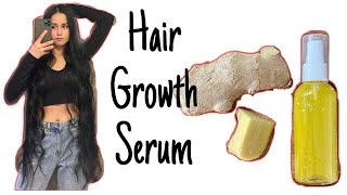 DIY GINGER OIL FOR EXTREME HAIR GROWTH  gingeroil hairgrowth haircare [upl. by Ybbed467]