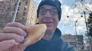 Malasadas from Fuji Bakery  Chinatown Seattle  Lilikoi amp Ube [upl. by Justicz]