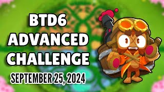 BTD6 Advanced Challenge Only Gods of BTD6 Know What Tower September 25 2024 [upl. by Irol920]