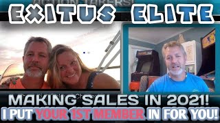 EXITUS ELITE REVIEW HOW TO MAKE SALES IN EXITUS ELITE 2021 2022 [upl. by Teillo]