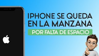 Reparar iPhone NO ENCIENDE por falta de espacio  compatible iOS 12163 [upl. by Bollen110]