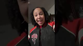 Fan reaction Alysha atlantafalcons riseup nfl nflresults nfluk nfcsouth [upl. by Peri]