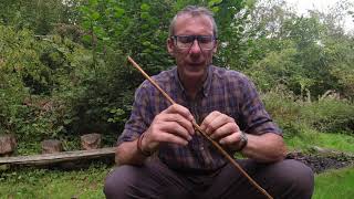 Preparing rosebay willowherb for cordage [upl. by Esinrahc873]