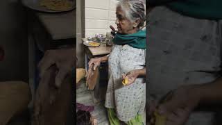 Village ka morning breakfast makki ki roti roti food foodblogger shorts trending viralvideo [upl. by Nilya]