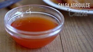 Salsa Agridulce Casera Súper Fácil  Easy Chinese Sweet And Sour Sauce [upl. by Tocci710]