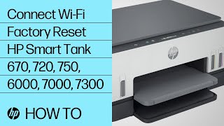 Unable to Connect WiFi  Printer Not Found  HP Smart Tank 670 720 750 6000 7000 7300  HP Support [upl. by Rimaj]