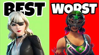 Fortnite Sweaty Skins Tier List [upl. by Leizar568]