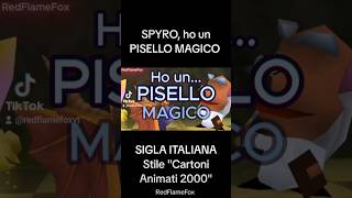 SPYRO ho un PISELLO MAGICO  SIGLA ITALIANA  Stile quotCartoni Animati 2000quot [upl. by Randi421]