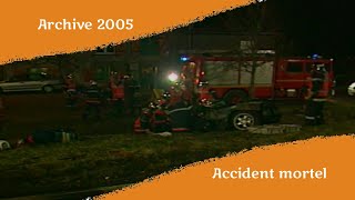 Accident mortel Valfroicourt 3 janvier 2005 [upl. by Yenitsed]