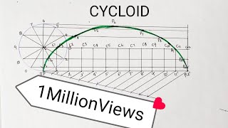 Cycloid Engineering Drawing [upl. by Adeirf]