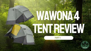 The North Face Wawona 4 Tent Review  WILD BIG CAMP [upl. by Leva783]