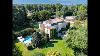 Spectacular 16th C chateau near Bordeaux for sale [upl. by Livvie]