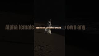 Alpha Female Confidence How to Own Any Room alphafemale mindset success [upl. by Aznofla]