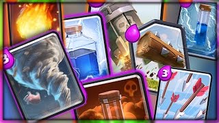 ALL SPELL DECK  Clash Royale 2v2 with Nick [upl. by Klinges]