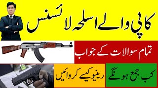 Copy wale Arms License in Punjab Weapon License 2024 [upl. by Dobb]