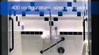 Barrier Free Showers  Mobility123com [upl. by Falcone]