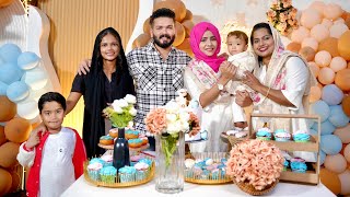 EBRU’S 1st BIRTHDAY CELEBRATION 🥳  Suhana  Basheer Bashi  Mashura [upl. by Larianna]