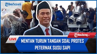 🔴 Menteri Pertanian Turun Tangan Buntut Viral Protes Peternak Buang Susu Sapi [upl. by Sparky]