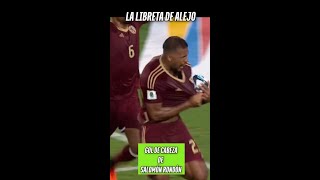 Gol de Salomón Rondón contra Argentina [upl. by Yelsnit]