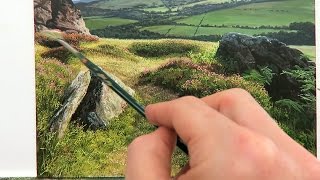 17 Landscape Oil Painting  Time Lapse [upl. by Victor]