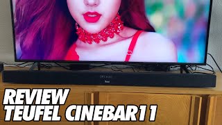 Review Teufel Cinebar 11  Barra de Sonido con Subwoofer [upl. by Bal]