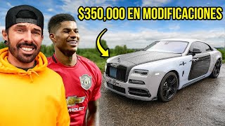 MARCUS RASHFORD SE GASTE MILES MODIFICANDO SU ROLLS ROYCE AHORA TENGO QUE HACER LO MISMO [upl. by Noivaz]