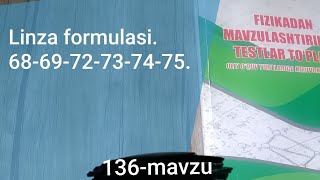 136mavzuLinza formulasi 686972737475 [upl. by Eidnew]