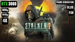 STALKER 2 Heart of Chornobyl RTX 3060 FPS TEST  STALKER 2 RTX 3060 amp i5 12400F Benchmark [upl. by Nyladam155]