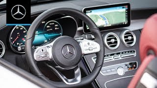 How to Control the Multimedia System in the MercedesBenz CClass 2019 [upl. by Ahseenal465]