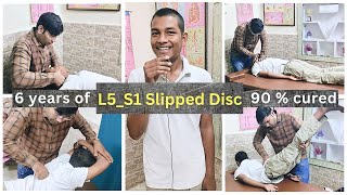 L5S1 Slipped Disc Chiropractic Treatment in India Ajmer Rajasthan 80033049816351802702 [upl. by Kalagher]